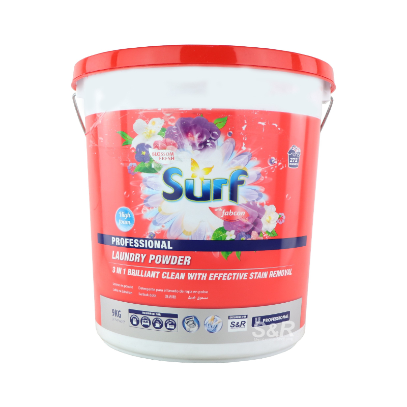 Surf Professional Blossom Fresh Laundry Powder 9kg Surf Professional Blossom Fresh Laundry Powder 9kg